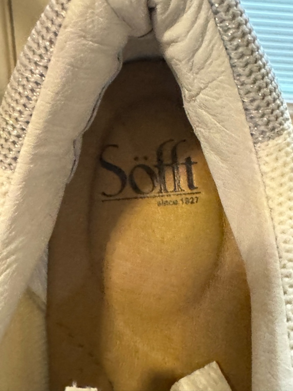 NWT Söfft White Waylyn Ladies Sneakers in Size 8.5 - Picture 12 of 15